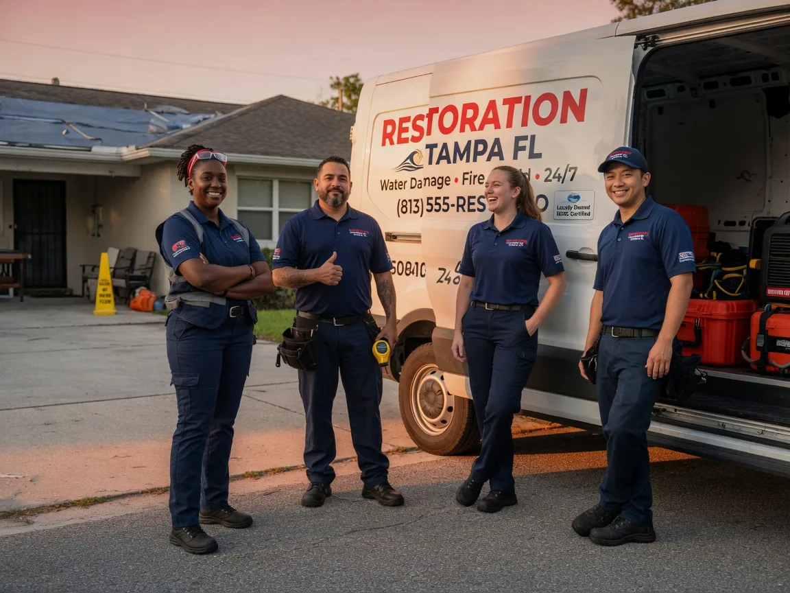 Water Damage Restoration company in Bucyrus, KS